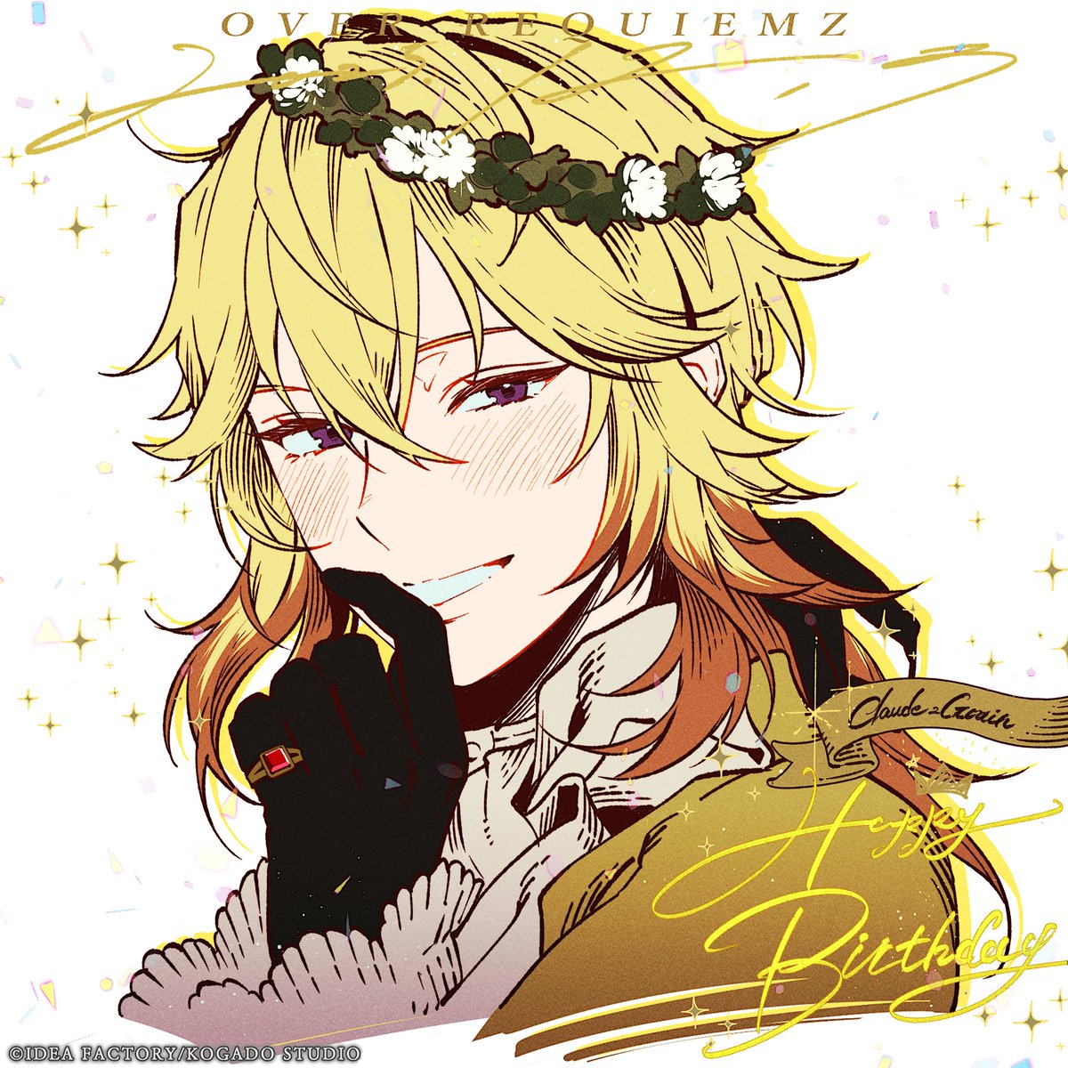 【誕生日】

🧭12/3
クロード・グレイン（CV：#古川慎）

「これからも一緒に歩いて行こうな。
　何年経っても、何歳になっても
　この旅の終わりまで……」

#オバレク #オトメイト