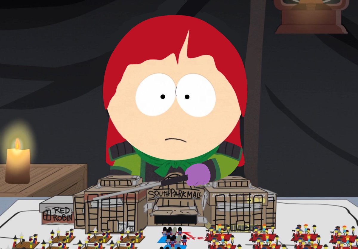 ActiveEdit_45's tweet photo. Along with Changeling and Dragon Slayer, this is the best costume for Red. Shame she doesn’t wear it after. Wish they play these games more often.
#redmcarthur #spred #spgirls #sptwt #spgirlstwt #SouthPark https://t.co/CmTGENdiiH