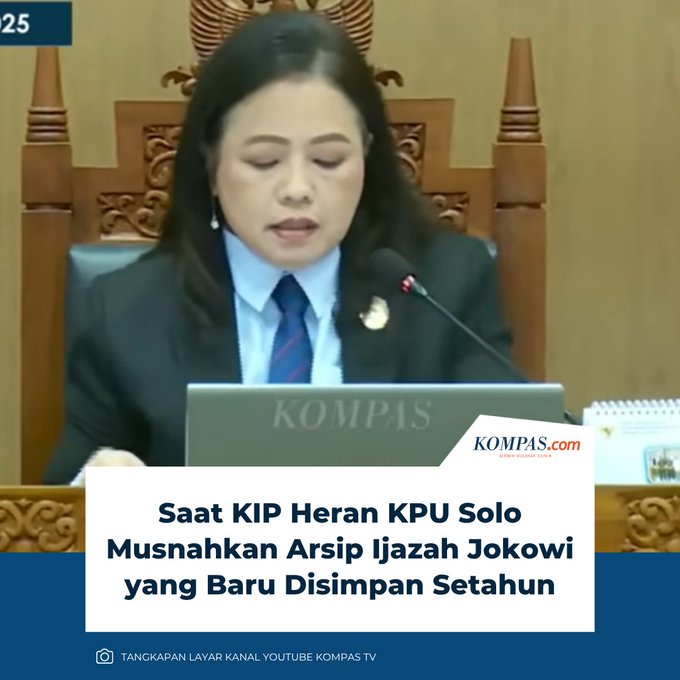 Siswotomo187571's tweet photo. Karena ada persekongkolan KPU, UGM dan PARCOK menghapus jejak Data sejarah Presiden ke 7, maka berkonsekwensi Presiden ke 7 dianggap TIDAK ADA/NIHIL dalam lembaran Sejarah Nasional https://t.co/F5MwoJqycV