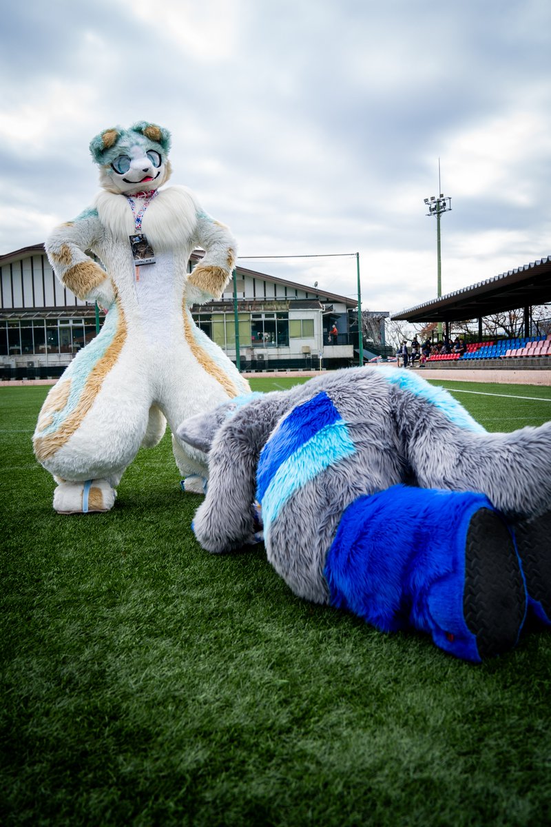 あいすくんと✈️
実は初めましてでした！
#Kemocon18 
#RHKFamily