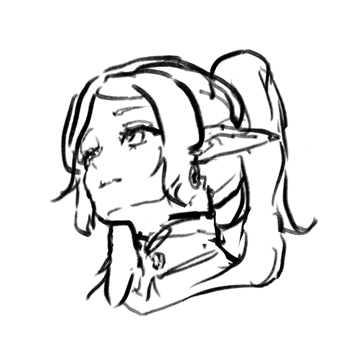 Hisui_Cai's tweet image. I tried with my foot
#frieren