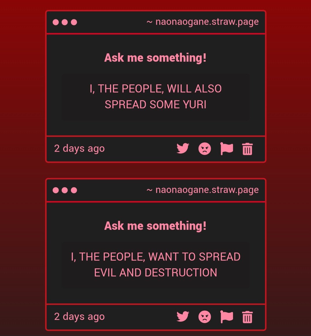 How about...get this...we skip the evil right to the yuri redemption arc..?