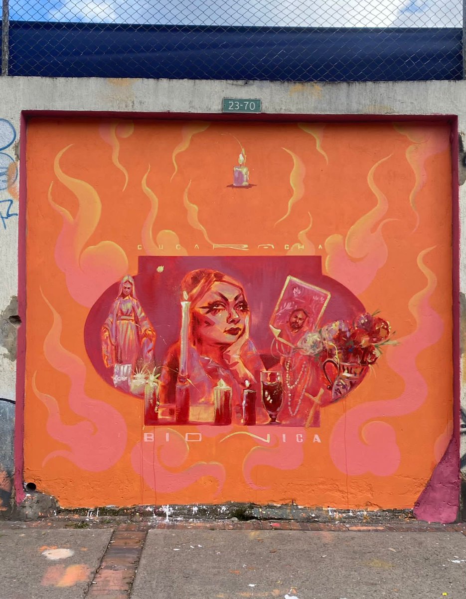 ValLaPoderosa's tweet image. Así quedó nuestro tercer mural de la #RutaDeLaMemoriaTrans 🏳️‍⚧️❤️‍🔥