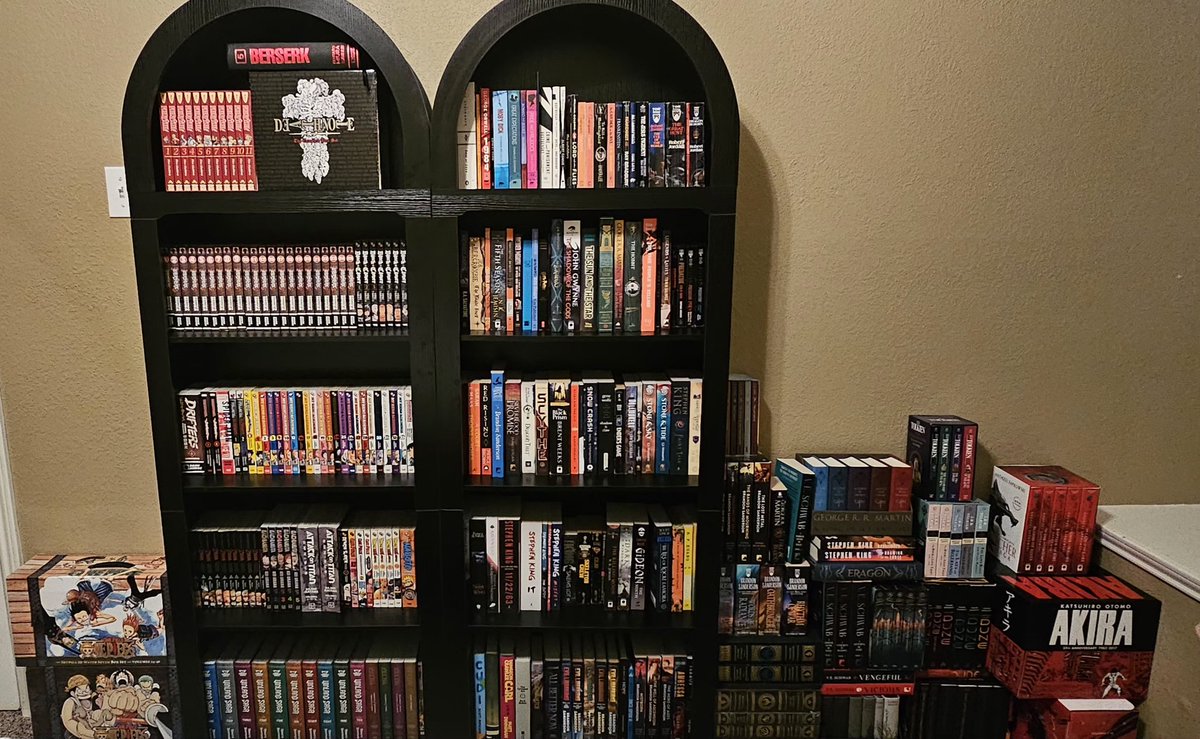 AuthorTalkwGav's tweet image. ✨️NEW BOOKSHELVES!✨️

#book #bookshelf #BookTwitter #read #reading #reader