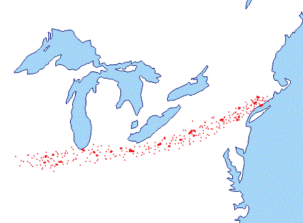 JDabknee's tweet image. 350 respondents asked to identify Connecticut on a  map