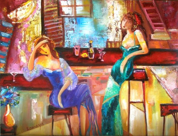 artRomaya's tweet photo. Art of the Day! "girls". Buy at: https://t.co/j6smQv6E0w https://t.co/BwHNztoiM2