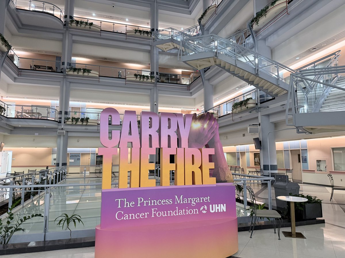 Got to go on a tour of the Princess Margret Cancer Center facilities and labs today!

It was a super powerful experience to see what our fundraising money has been going towards 🙏