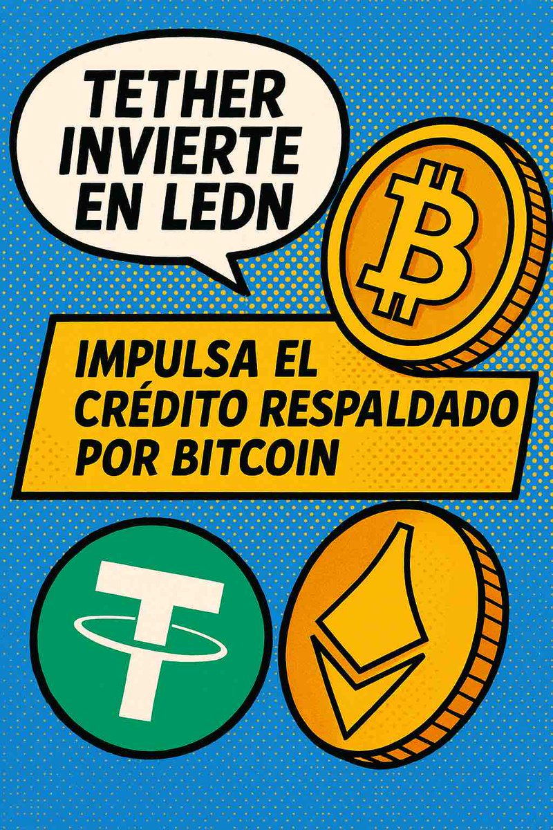 cripto_t's tweet image. Tether impulsa el crédito cripto con una inversión estratégica en Ledn criptotendencias.com/actualidad/tet…