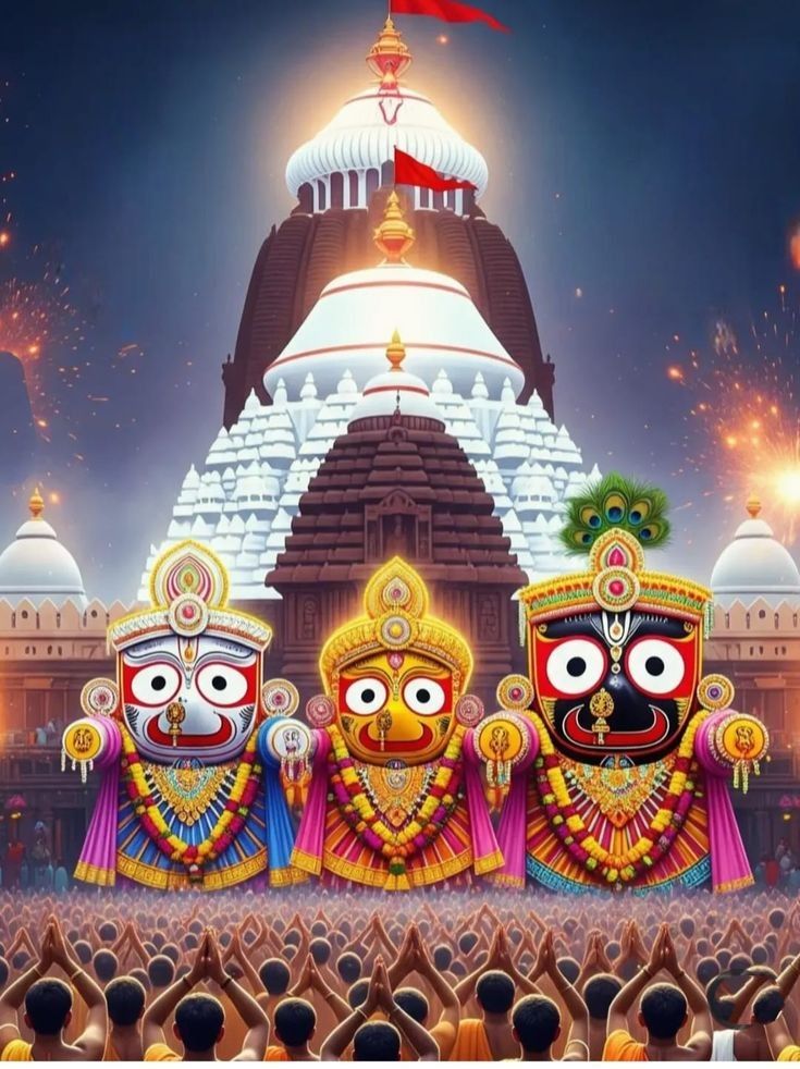 Hindu_Ram_Ram_'s tweet image. हे नाथ नीलाचल के राजा,
हम सब पर कृपा बरसाओ।
भक्त तुम्हारे खड़े द्वार पर,
अपनी बाहें आज फैलाओ।

जय जगन्नाथ, जय जगन्नाथ…
करो कृपा प्रभु जगन्नाथ…🌸🙏