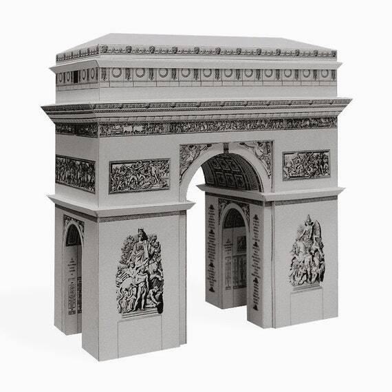 paperlandmarks's tweet image. Arc de Triomphe Paper Model Kit, Paris Architecture Craft Gift by PaperLandmarks ift.tt/8K0c7SO #crafts #papercraft #paper #engineering #architecture #design