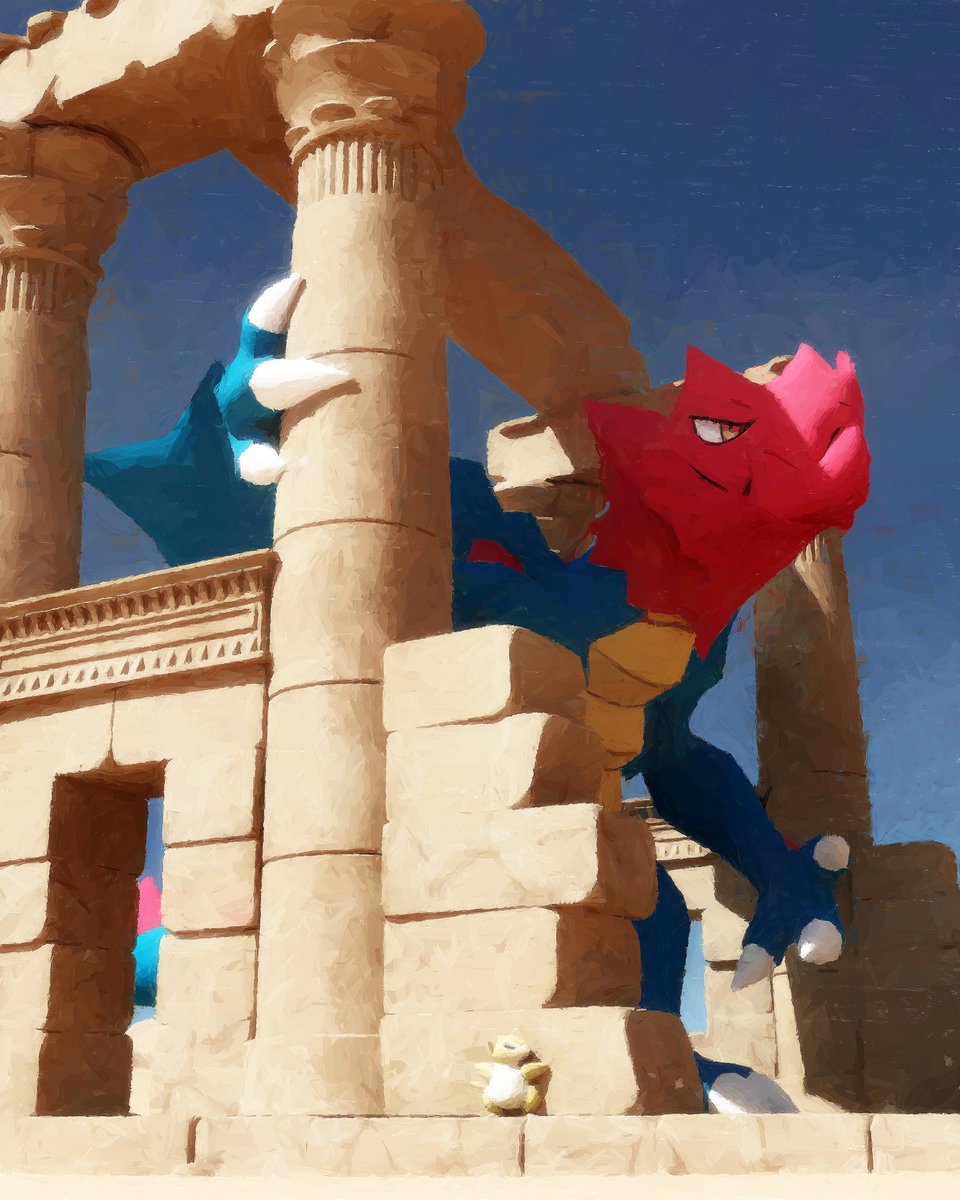 use only ONE piece of art to convince people to follow you..

the one that started it all, i owe it all to you druddigon 🐐