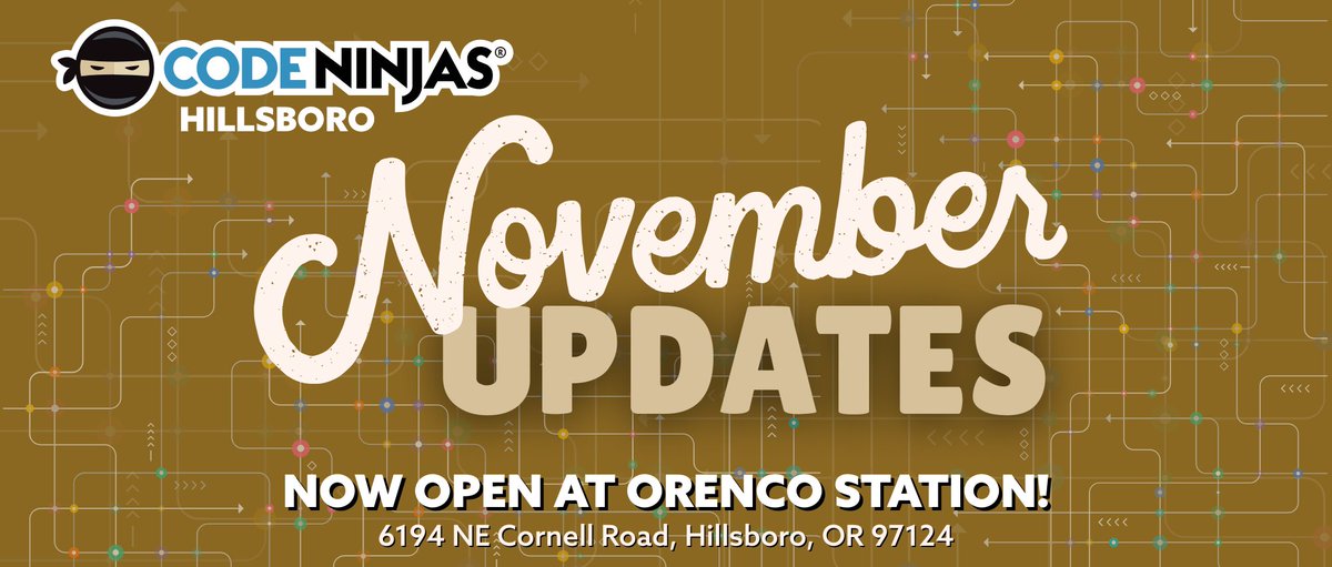 CodeNinjasOR's tweet image. 💻 November Updates: Parent&apos;s Night Out and Over 25 Camps! 🎉 - mailchi.mp/a36a12d3df79/s…