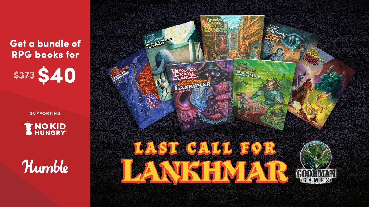 humble's tweet photo. Get everything you need to explore the legendary city of Lankhmar for the price of your choice, and support @nokidhungry with your purchase! https://t.co/UHC2HQRtHV https://t.co/qdIjydihje