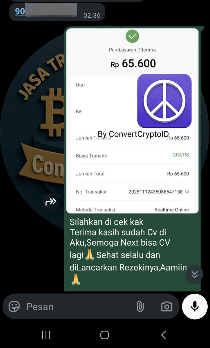 ConvertCryptoID's tweet image. #30.408✅