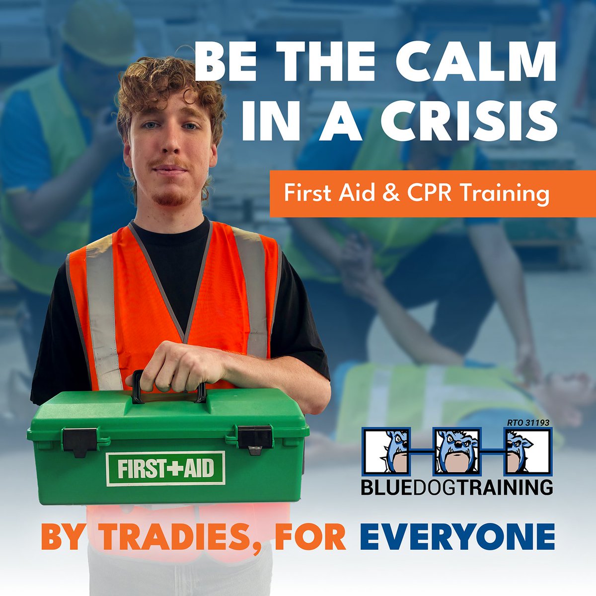 BlueDogTraining's tweet image. We’re proud to announce that Blue Dog Training has officially expanded our line-up.
Delivered by real trainers with real industry experience, you can now complete:
• HLTAID011 Provide First Aid
• HLTAID009 Provide Cardiopulmonary Resuscitation
#BeTheCalm #BlueDogTraining