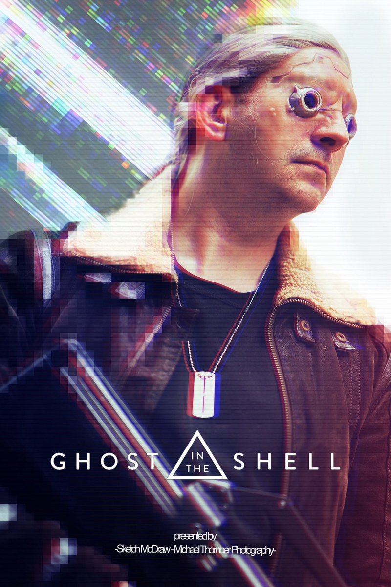 SketchMcDraw's tweet image. Happy 30th Anniversary to Mamoru Oshii’s ‘Ghost in the Shell’ - my favourite anime film of all time!

Batou Cosplay: Myself
Wig &amp;amp; Prosthetic Make-up: BBsfx 
Photos: Michael Thornber Photography

#Ghostintheshell #ghostintheshell30 #gits #gits30