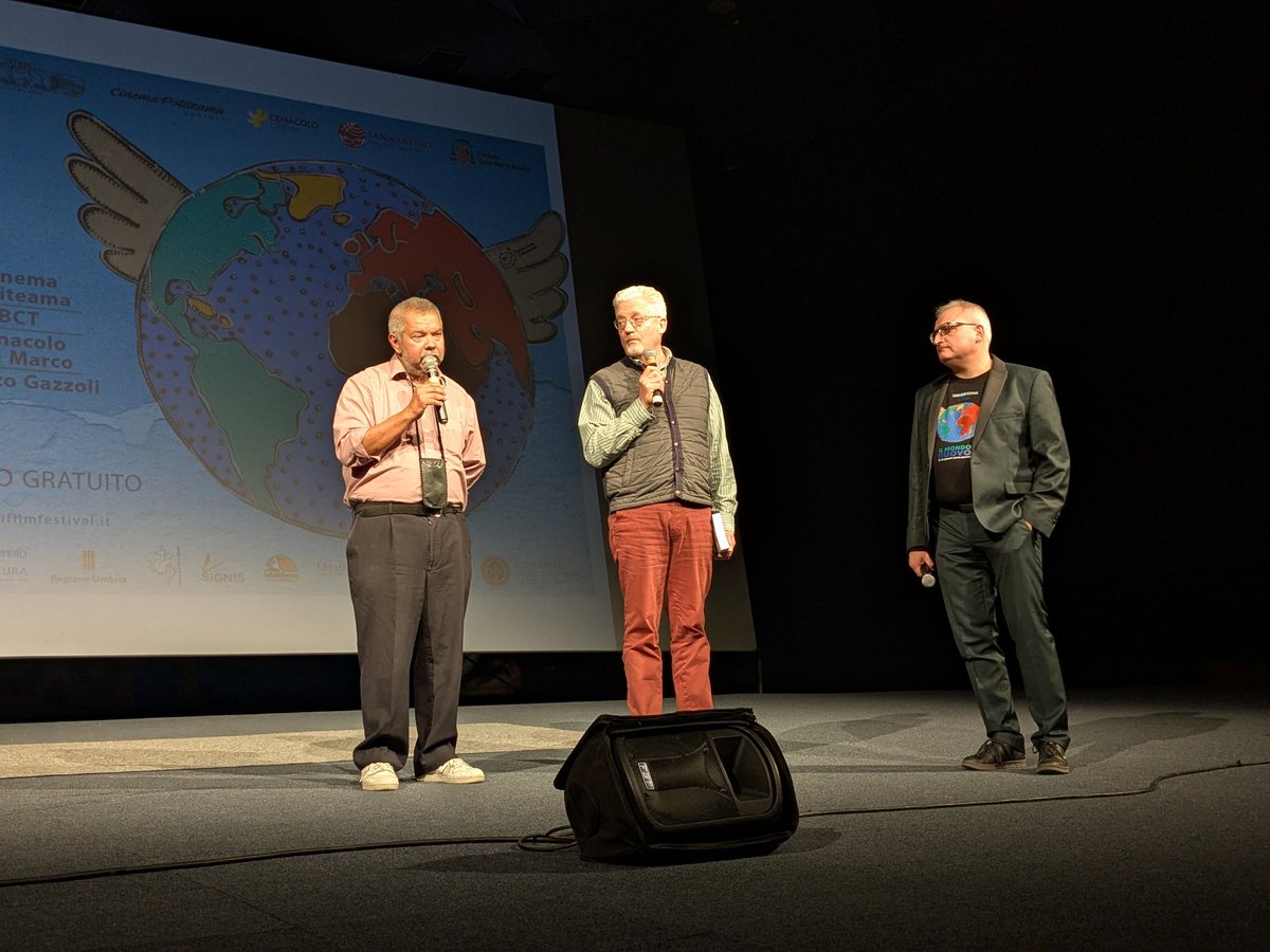 A privilege to see 'Secrets from Puntumayo' at Terni Film Festival <a href="/PopoliReligioni/">Terni Film Festival</a> and speak about Irishman Roger Casement and his hugely important work over 100 years ago uncovering human rights violations against indigenous peoples in the Amazon and elsewhere.