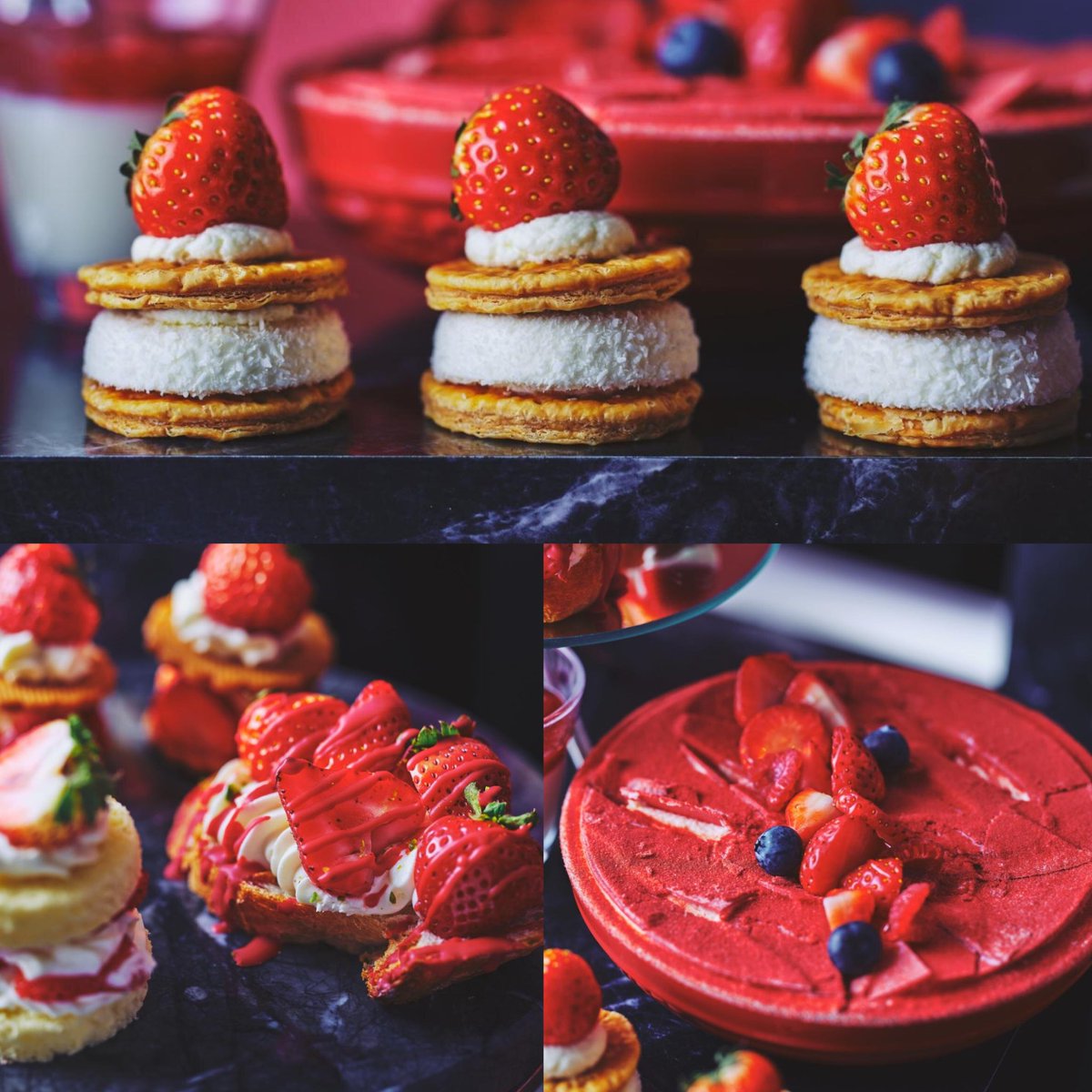 ______hnjs's tweet image. コンラッド大阪

🍓♥️ジ・エレガント レッド
ストロベリースイーツビュッフェ
.˚⊹⁺‧┈┈┈┈┈┈┈┈┈┈┈┈‧⁺ ⊹˚.

期間♥️12月1日～2026年2月23日＿✍︎
場所♥️コンラッド大阪 アトモス・イタリアンダイニング 40階 にて