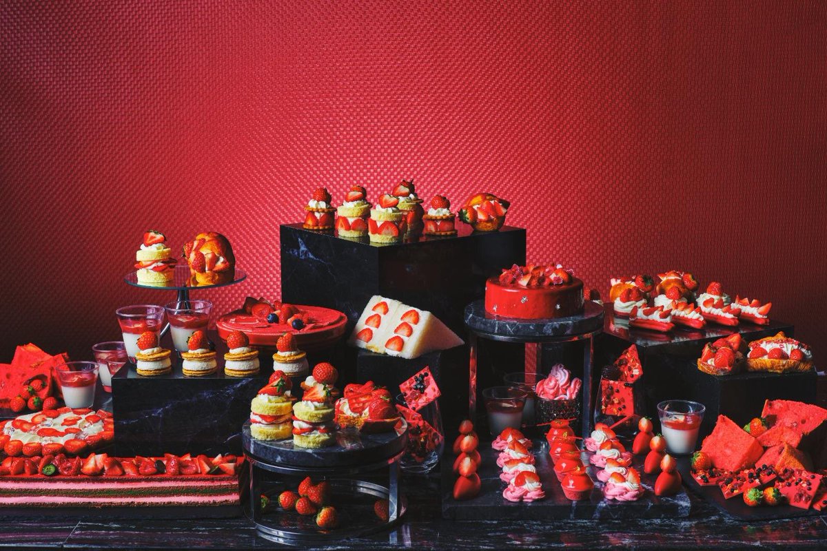 ______hnjs's tweet image. コンラッド大阪

🍓♥️ジ・エレガント レッド
ストロベリースイーツビュッフェ
.˚⊹⁺‧┈┈┈┈┈┈┈┈┈┈┈┈‧⁺ ⊹˚.

期間♥️12月1日～2026年2月23日＿✍︎
場所♥️コンラッド大阪 アトモス・イタリアンダイニング 40階 にて