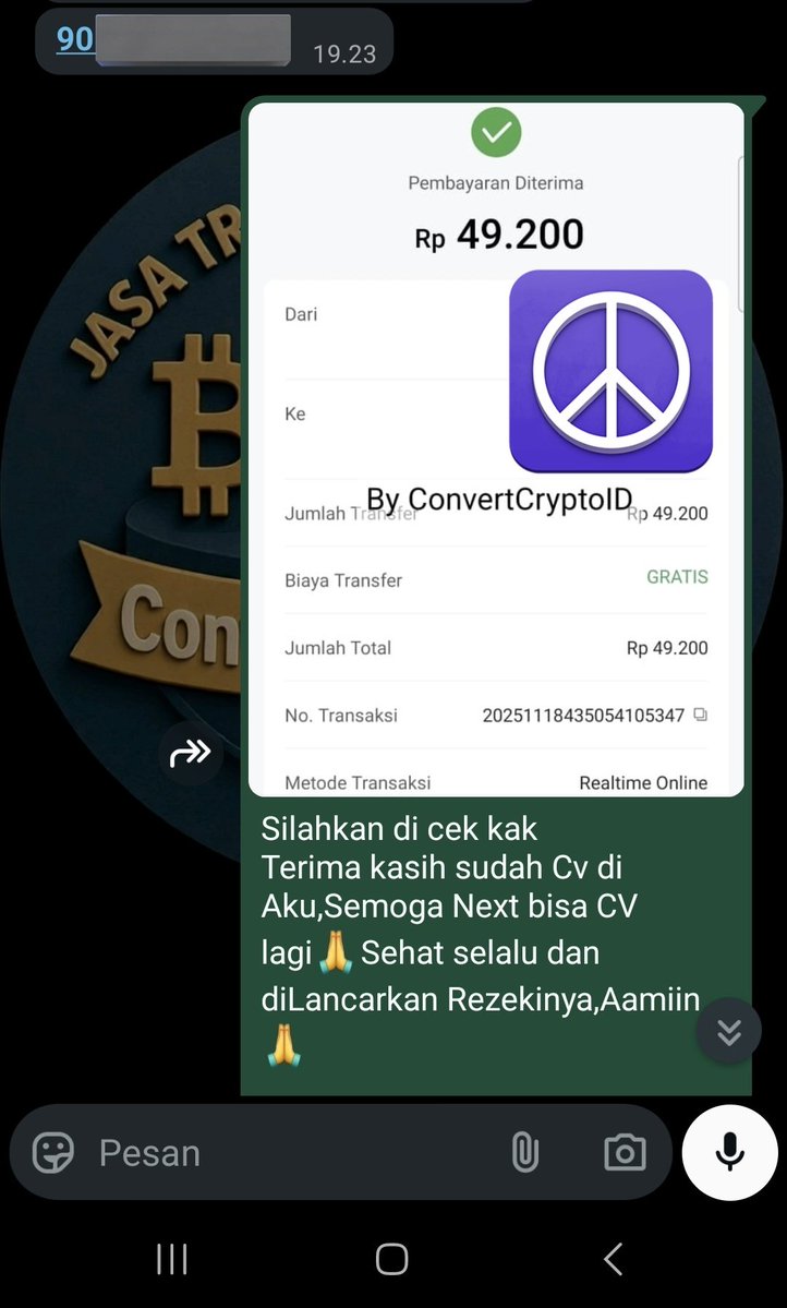 ConvertCryptoID's tweet image. #30.414✅