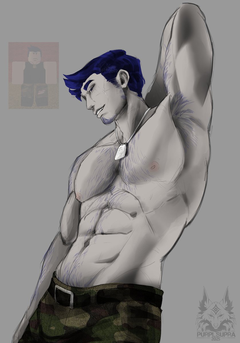 I already had this skin in mind to Drawing.
Off Duty Guest1337
 #guest1337  #forsakenfanart #robloxart