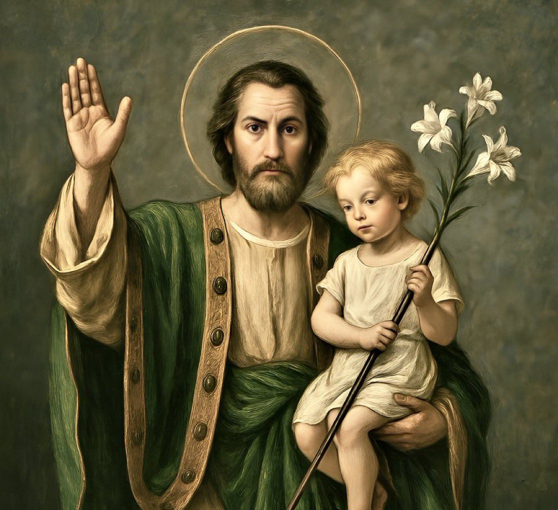 RosaryMum's tweet image. &quot;Saint Joseph has the power to assist us in all cases, in every necessity, in every undertaking&quot; 

St Thomas Aquinas