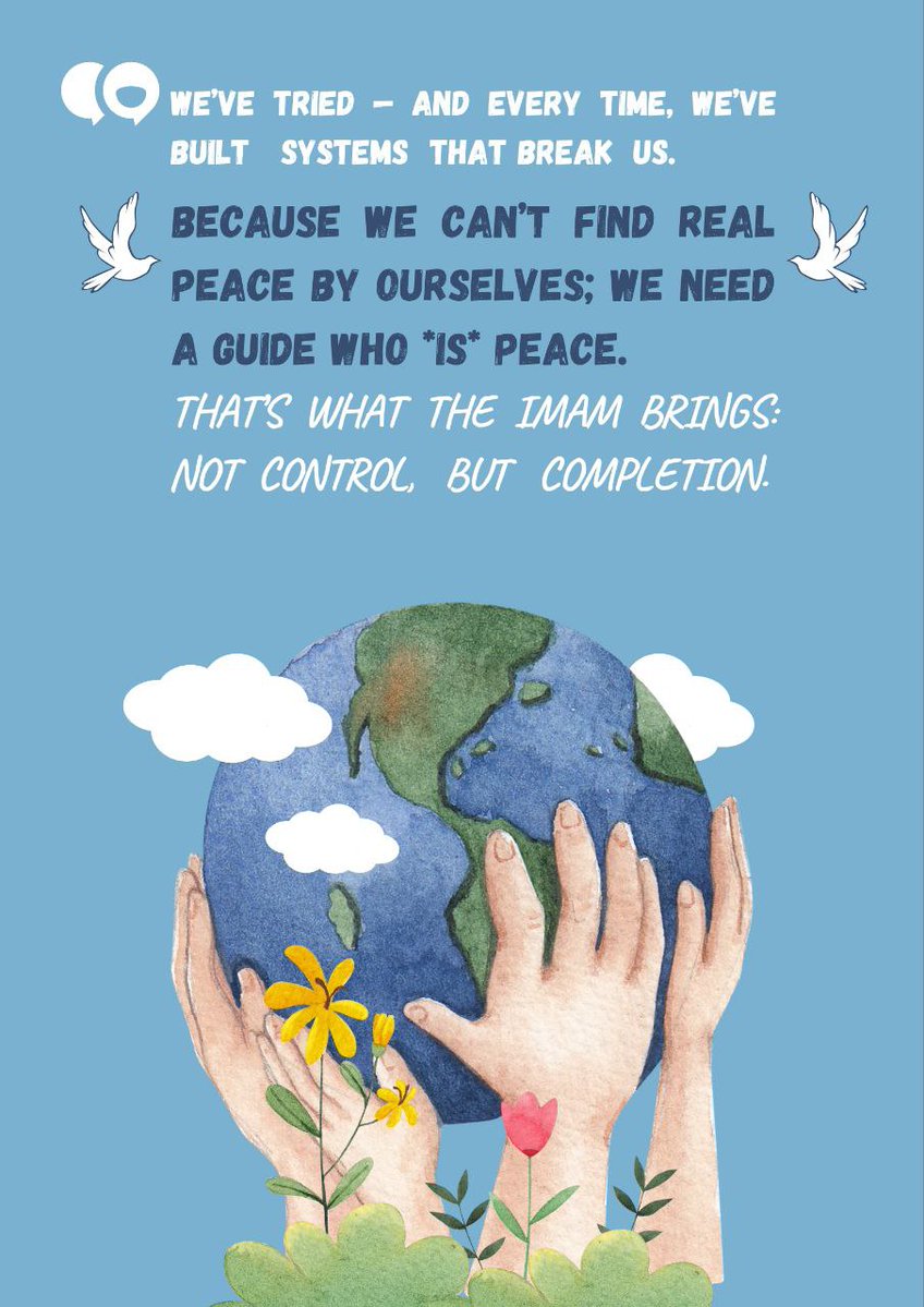 Global peace, security, and justice are the aspirations of every healthy and conscientious person in the world.

Can humanity ever reach peace and love without the Imam's guidance?

Read the full reflection on this in the website article.

qr.montazer.ir/go.php?id=35