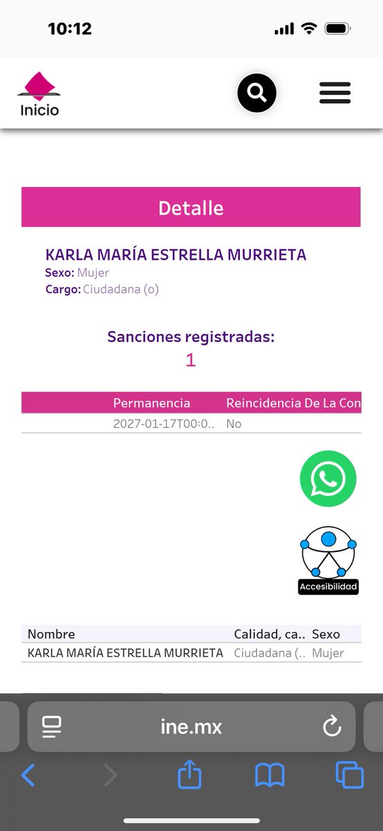 KarlaMaEstrella's tweet image. Se me olvidó publicar que ayer fue el cuarto mes que estoy inscrita en el Registro Nacional de Personas Sancionadas en Materia de Violencia Política contra las Mujeres en Razón de Género.

Y tanto violentador tan a gusto. 

Mes 4/18