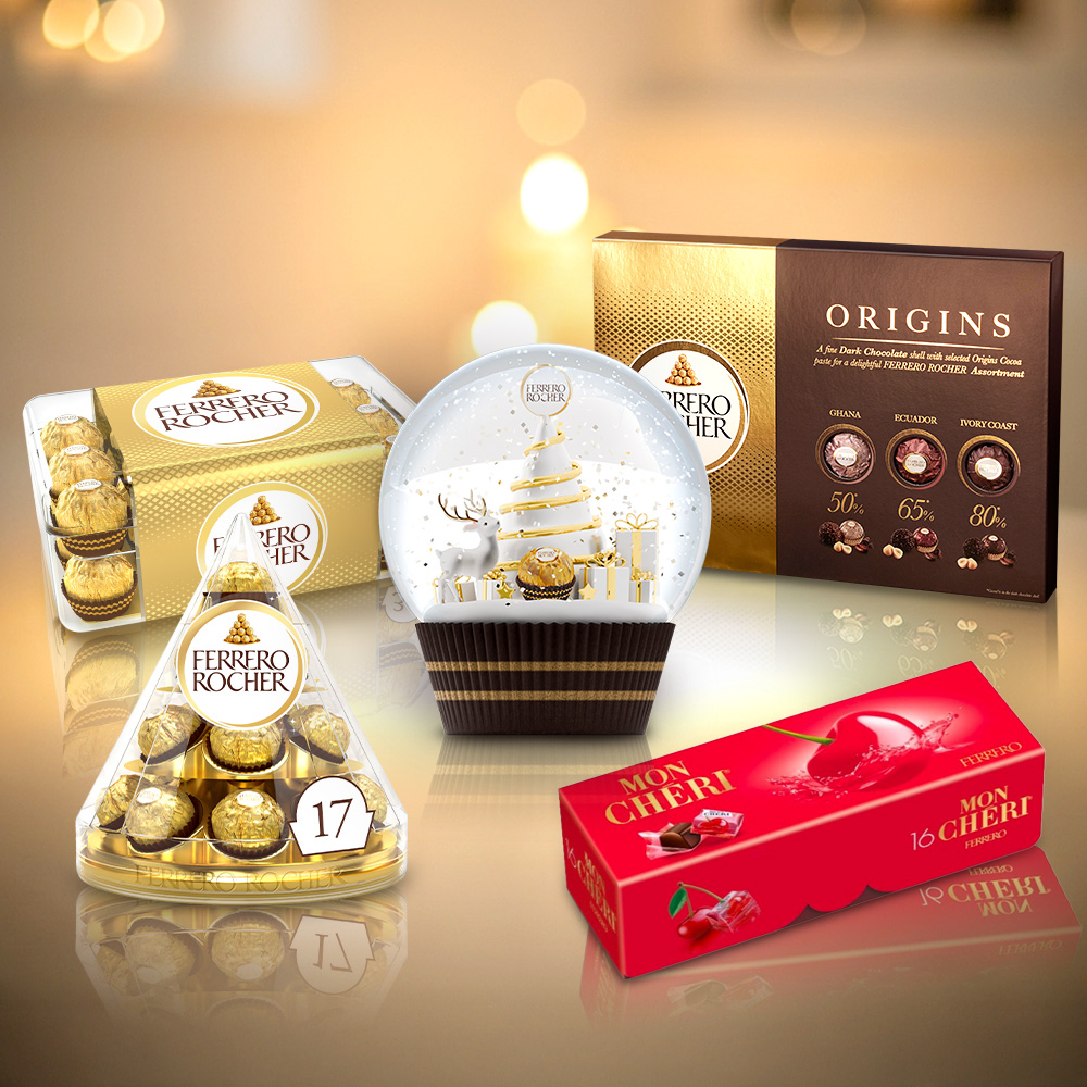 毎年デザインが変わる、フェレロ ロシェの大人気オリジナルスノー