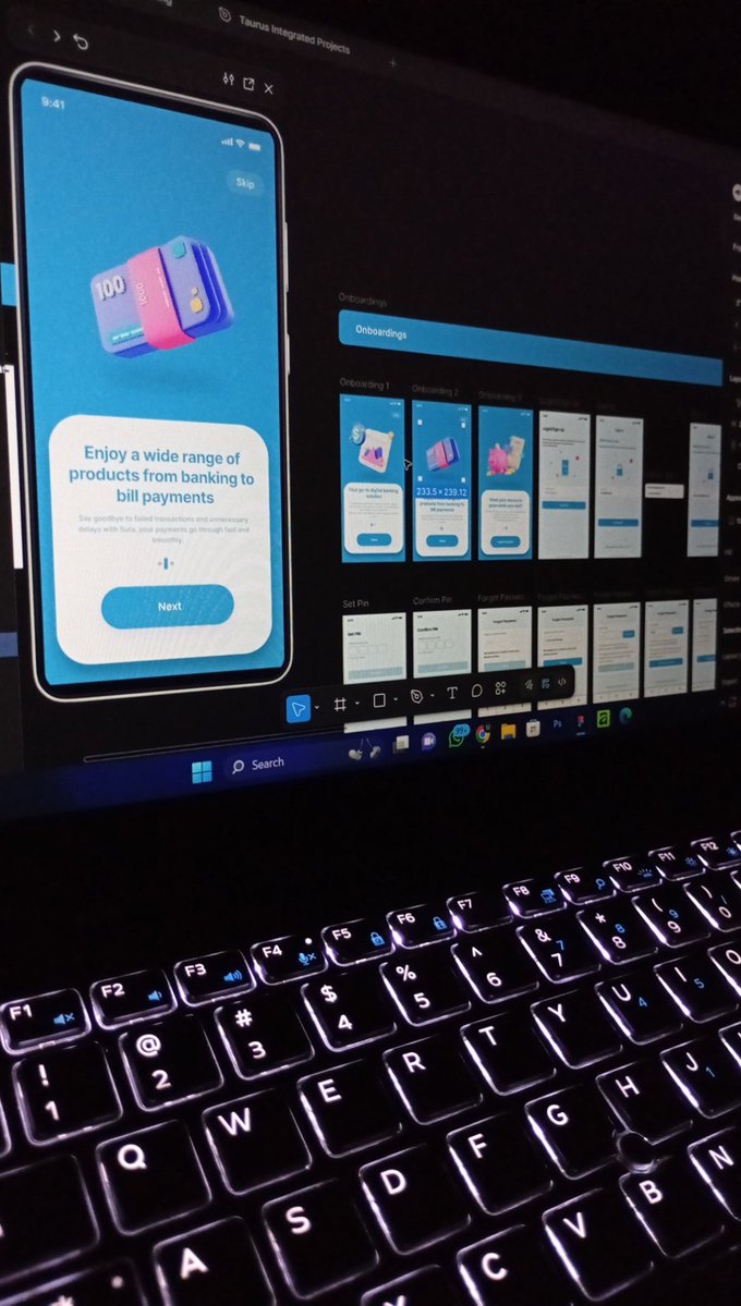 DesignerMarve's tweet image. Obsessed with the details. 🔎 Designing a smoother, smarter banking app experience. Onboarding done right. ✅
​#UI #UX #FintechDesign ​#UIUXDesign #MobileDesign #BankingApp ​#DesignDetails #WebDesign ​#Tech