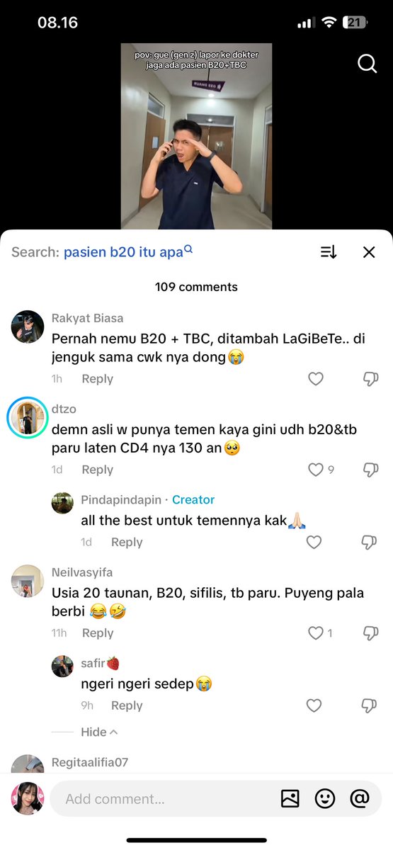 Njelinz's tweet image. tolol semua ni anjing males bgt gue liat konten dokter-dokteran di tiktok isinya orang nirempati semua