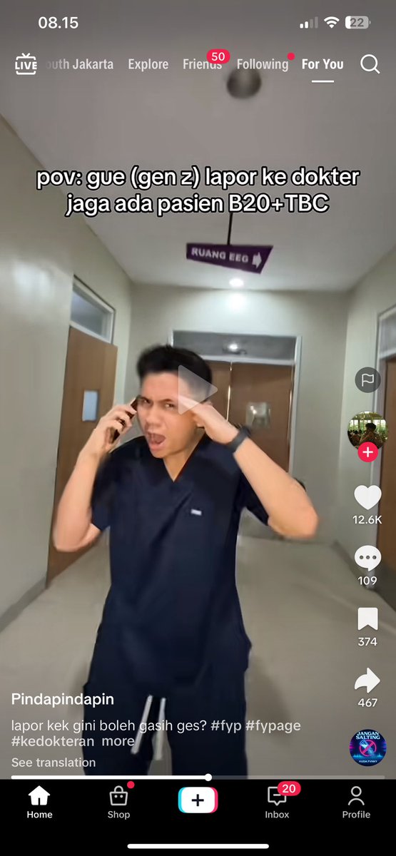 Njelinz's tweet image. tolol semua ni anjing males bgt gue liat konten dokter-dokteran di tiktok isinya orang nirempati semua