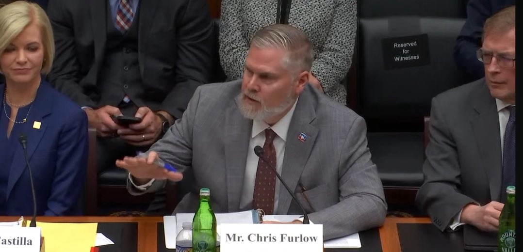 texasbankersCEO's tweet photo. Community & mid-size banks are ‘systemically important’ to the communities they serve. I was pleased to testify before @FinancialCmte about a multi-association backed 2-step approach to deposit insurance reform that is fair & protects all banks, not just TBTF. Thank you @RepFrenchHill for convening this critical hearing. @ArkBankers @COBankersAssn @kybankers @mobankers @NHBANKERS @OklahomaBankers @texasbankers