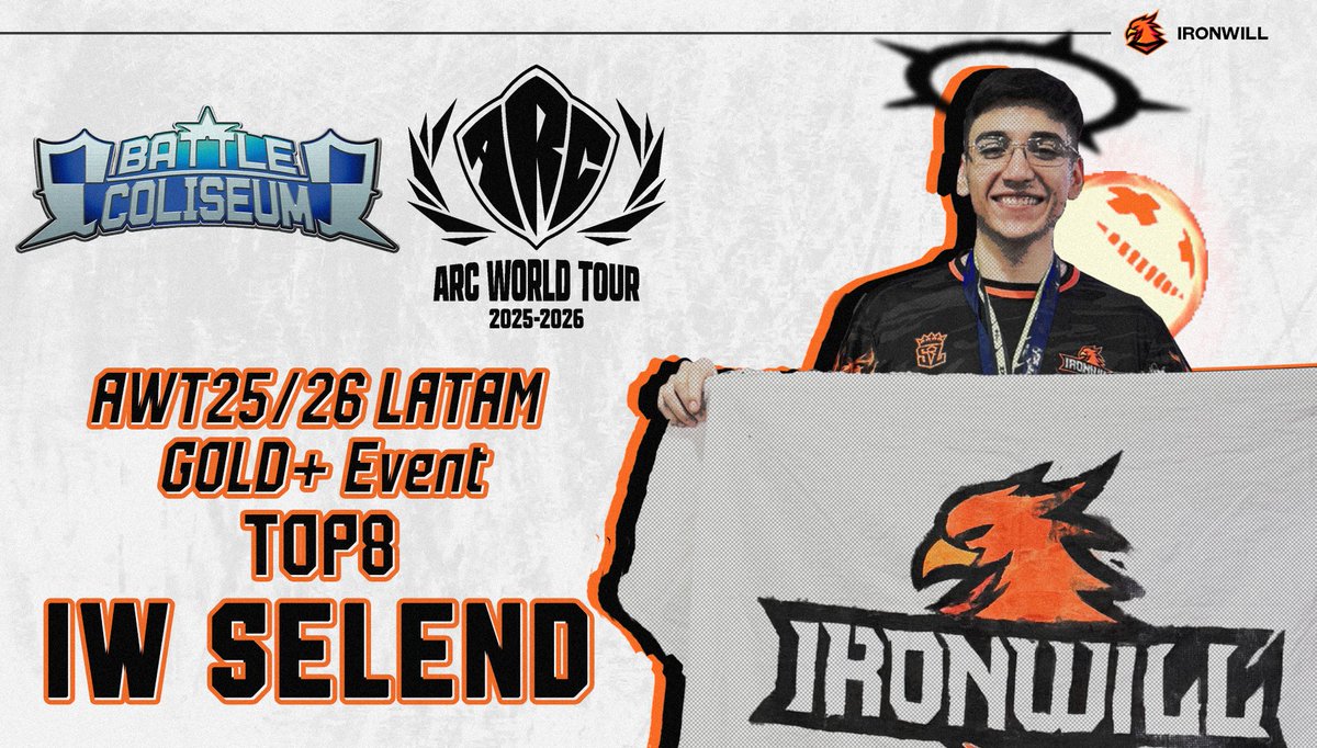 El niño de oro de Ironwill prometió top8 en Brasil y cumplió🔥 Queremos felicitar a <a href="/jogofino/">Selend | #BCT2025🇧🇷</a> por su excelente desempeño en este #BCT2025! 
En su primer viaje internacional para competir, logró convertirse en uno de los primeros argentinos en meterse al TOP8 de GGST en un BC🇧🇷🇦🇷