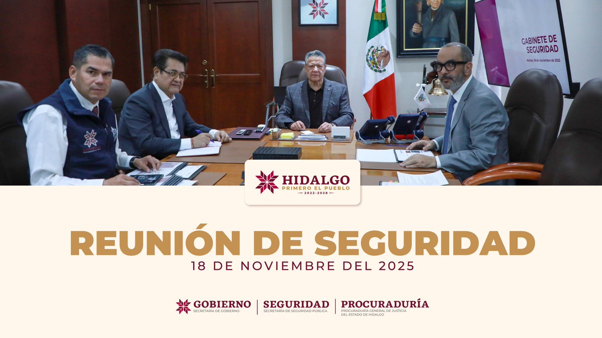 juliomenchaca_'s tweet image. En conjunto con el Gabinete de Seguridad, esta semana revisamos los operativos que se llevaron a cabo por el Buen Fin 2025 y el Tianguis Nacional de Pueblos Mágicos 2025, así como las acciones para fortalecer la seguridad y la búsqueda de personas.