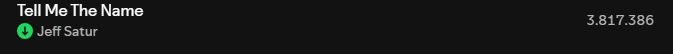 radiocodesaturn's tweet image. 🟢Spotify Update For Our Focused Playlist

RG-Day 2
■Ride or Die: 14,442,629(43,215)
■Tell Me The Name: 3,817,386(38,791)

#JeffSatur #RadioCodeSaturn #JeffSaturStation