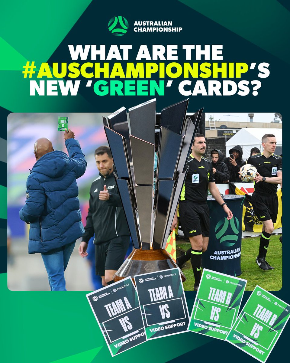 FIFA has selected the #AusChampionship to trial a new video review system called Football Video Support (FVS) 👀 

Here's everything you need to know 🧵👇