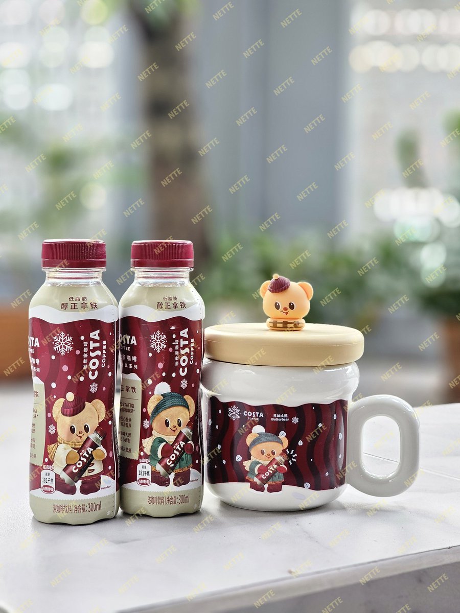 น่ารัก แก้วเหมาะใช้กับอากาศช่วงนี้สุบๆ 🥰
#Butterbear