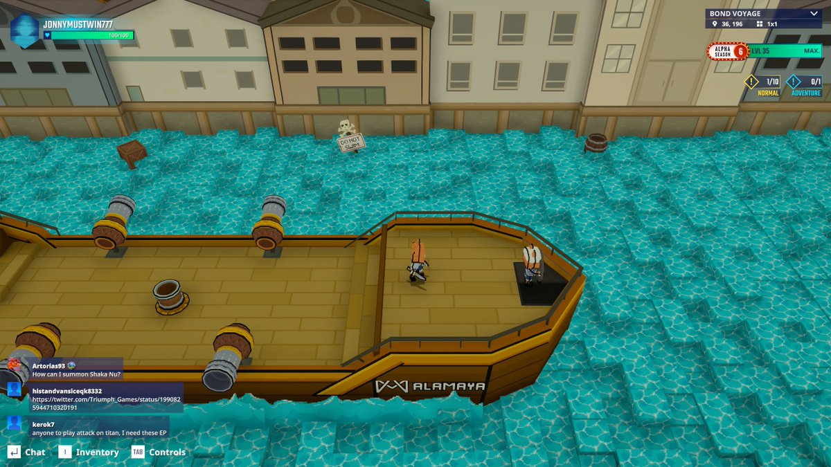 Good luck and Bon Voyage to the Ship of Unity! <a href="/TheSandboxGame/">The Sandbox</a>  tsbga.me/TheSandbox