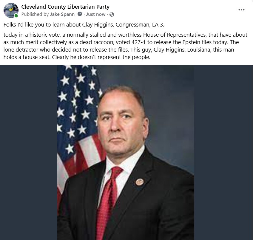 Oklahoma Libertarian Party tweet media