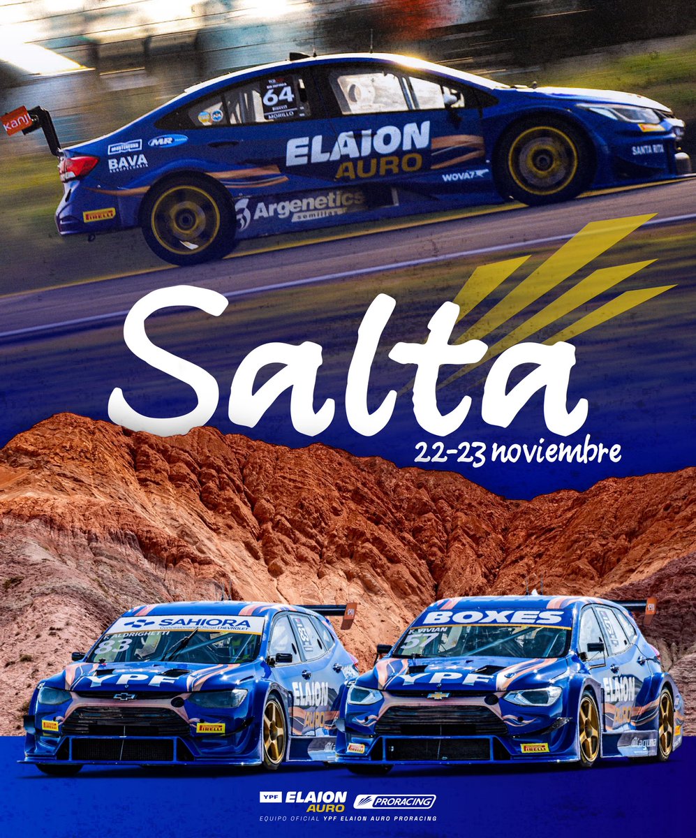 YPF ELAION AURO PRORACING tweet media