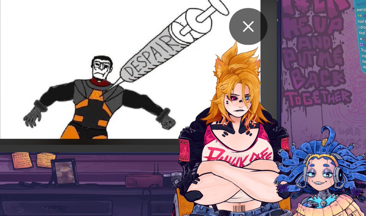 sigridoneeye's tweet image. LIVE NOW CRASHING OUT OVER HALF LIFE 3 SHOTGUNNING BEERS SUFFERING twitch.tv/sigridandbird