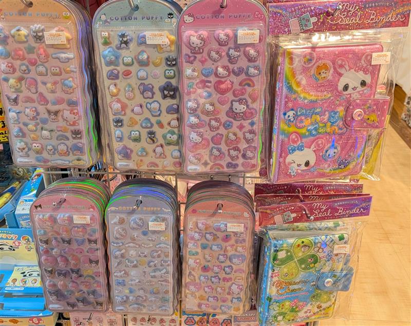 サンリオコットンパフィーシール』入荷しました‼人気すぎてすぐ品切れ 
