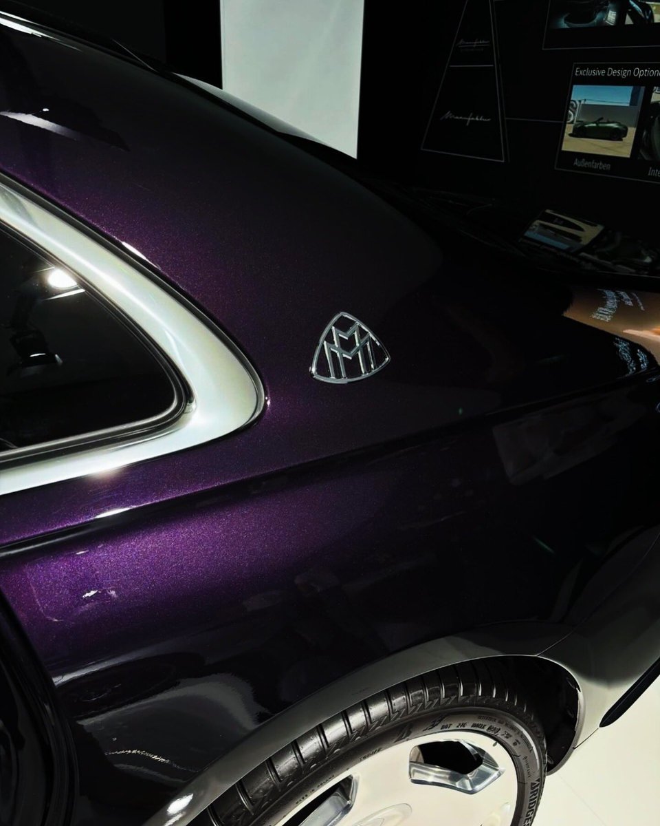 JoeW6_'s tweet photo. A bespoke Maybach from the Manufaktur team ✍️ https://t.co/xXrIjs7HIq