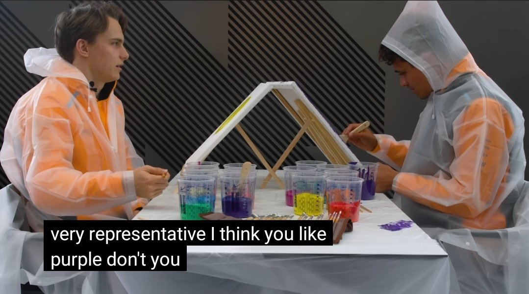 frmtheprecipice's tweet image. Pink, blue &amp;amp; purple are so his colours (😏)... it is a shame that one team has monopoly on two....