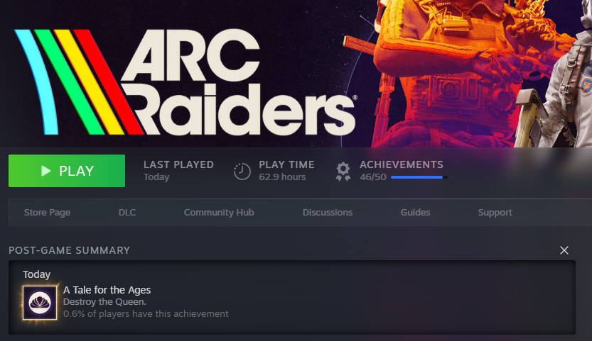 What an absolute journey this game has been

Completing quests as a solo player was awesome but to cap it off with a solo kill of the queen was euphoric

Many frustrating moments (such is the nature of the genre) but it made the highs that much sweeter