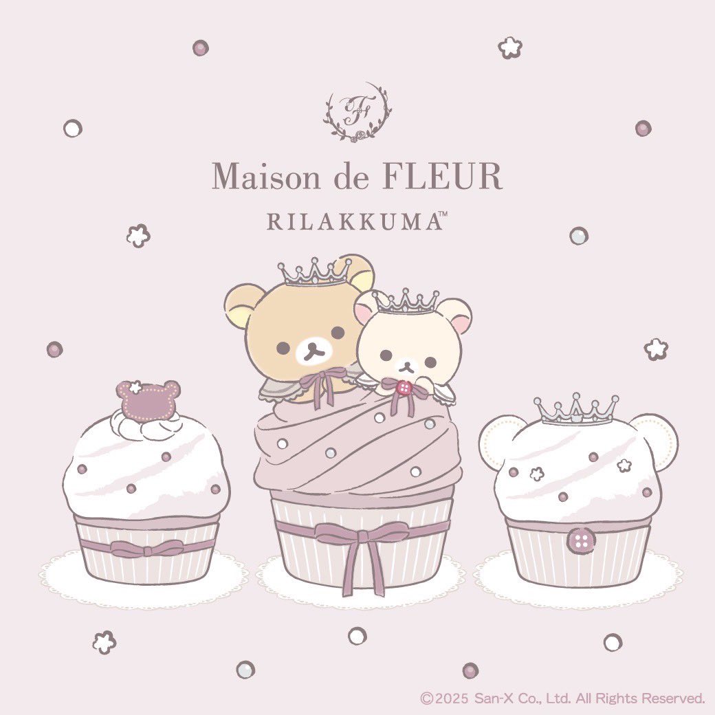 🧁Special Collaboration🧁 Maison de FLEUR × RILAKKUMA 大人気の