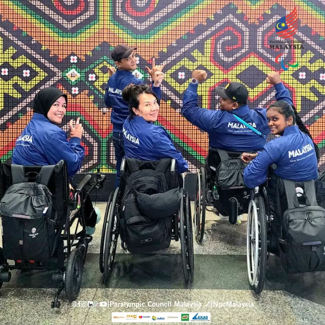 NpcMalaysia's tweet image. All the best, Team Malaysia!

#TeamMalaysia #WorldAbilitysportGames2025 #PCM #ParaSports #MalaysiaBoleh
