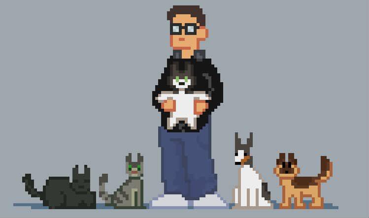 FilipeteixeiraT's tweet photo. Genteeee olha que lindo os desenhos que encomendei da @bibicabica 😭😭💚💚
A primeira é eu com meus pets e a segunda eu com meus amigos da facul de tartarugas ninja 😭😭😭

TÃO PERFEITINHOS E LINDINHOS https://t.co/J8ppAUmWX6