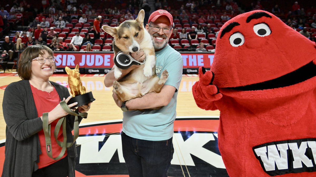 WKUBasketball's tweet photo. Congratulations to our Corgi Race winner: Jude McTavish III 🏆 https://t.co/PkOImCUh6c